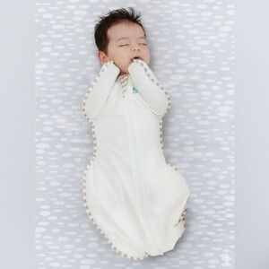 Love to Dream Swaddle UP Organic - Medium 1.0 TOG - NWOT - Gender Neutral, Cream